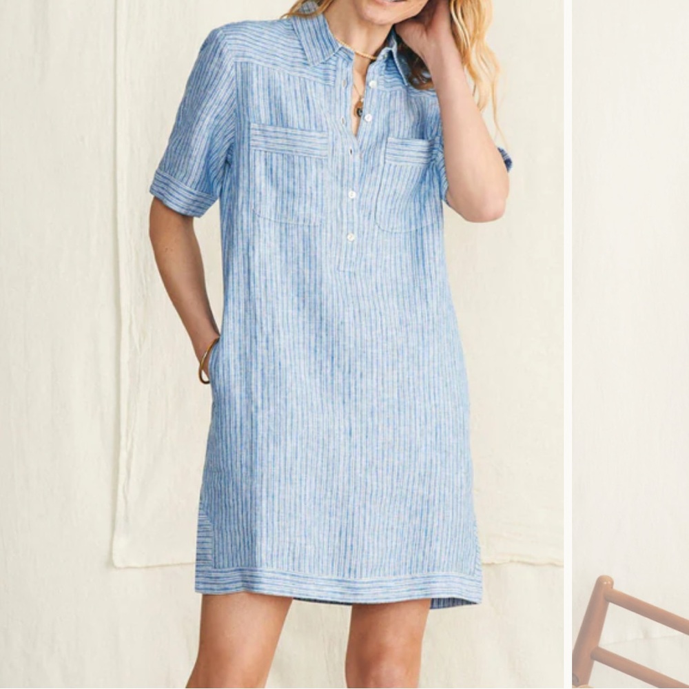 NWT Faherty Rae Dress XL